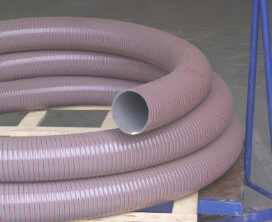 Click to enlarge - Medium duty PVC suction/delivery hose made from a highly flexible compound. Reinforced with a crush resistant PVC helix. Remains flexible in all but the coldest of weather.